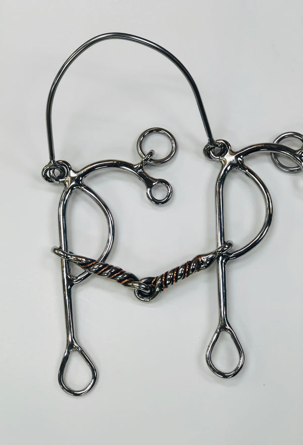 Freno Bosal. Combination  Horse Bit , HerraduraDeOro - HerraduraDeOro