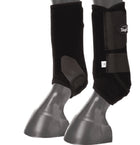 CANILLERAS NEGRAS TOUGH -1 MEDIANAS. TOUGH - 1 EXTREME VENTED SPORT BOOTS MEDIUMS , HerraduraDeOro - HerraduraDeOro