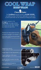ENVOLTURA DE CURERNO PARA TEAM ROPING.  BLACK CLASSIC EQUINE VISION HORN WRAP , HerraduraDeOro - HerraduraDeOro