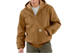 Carhartt Men's Duck Active Thermal-Lined Hooded Jacket, J131