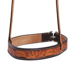BOSAL DE DE TEAM ROPING CON CINCELADO.  PROFESSIONAL CHOICE SUNFLOWER TIEDOWN NOSEBAND , HerraduraDeOro - HerraduraDeOro