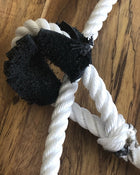 Soga Para Florear . 35FT. ALL WHITE TRICK ROPING ROPE.