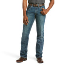 Ariat Men's M5 Medium Wash Slim Fit Straight Leg Stretch Jeans