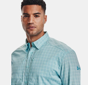 Under Armour UA Tide Chaser 2.0 Plaid Long-Sleeve Shirt for Men