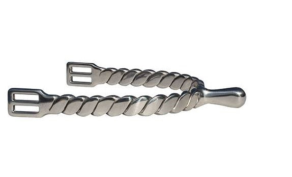 Professionals Choice Adult Blunt Knob End English Spurs