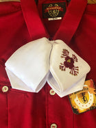 CAMISOLOA CHARRA COLOR ROJA. RED CHARRO SHIRT , HerraduraDeOro - HerraduraDeOro