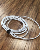 Soga Para Florear . 35FT. ALL WHITE TRICK ROPING ROPE.