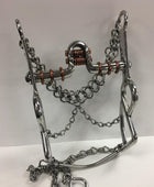 FRENO CHARRO . Mexican Unique Charro  Horse Bit , HerraduraDeOro - HerraduraDeOro