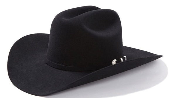 TEXANA NEGRA SHASTA DE 10X STETSON. 10X BLACK SHASTA PREMIER STETSON COWBOY HAT               Premier Cowboy Hat , STETSON - HerraduraDeOro