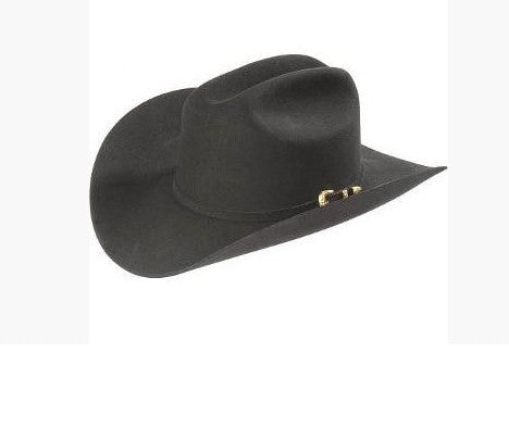 5x Larry Mahan El Dorado Fur Felt Hat Granite , HerraduraDeOro - HerraduraDeOro