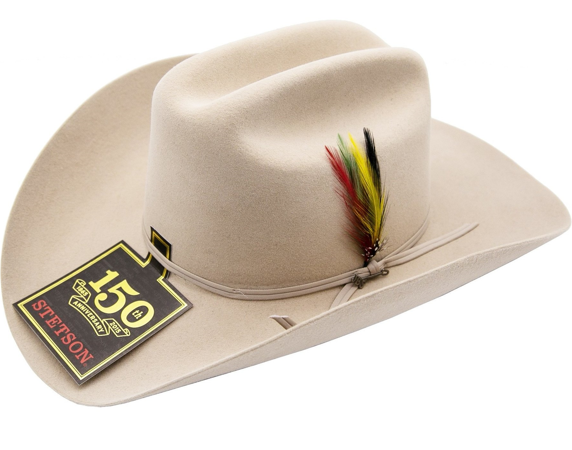 Stetson Rancher 6X Silverbelly Beaver Fur Felt Western Cowboy Hat