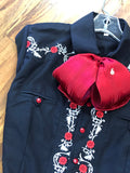CAMISA CHARRA BORDADA