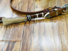 Rawhide Braided Futurity Brow Headstall , HerraduraDeOro - HerraduraDeOro