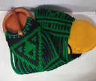 CINCHO DE  CHARRO COLOR VERDE CON NEGRO.  CHARRO CINCH. GREEN AND BLACK COLOR , HerraduraDeOro - HerraduraDeOro