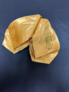 MOŇO CHARRO ORO BORDADO EN ORO A MANO . GOLD CHARRO TIE