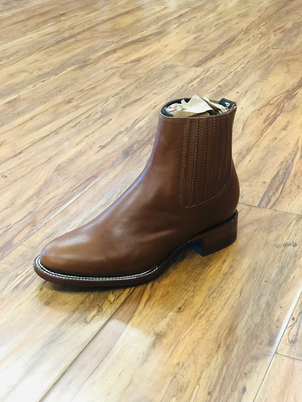 Botines Charros Para Hombre Color Miel