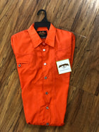 CAMISOLOA CHARRA COLOR ZANAHORIA DE NIŇO.CARROT COLOR KIDS CHARRO SHIRT