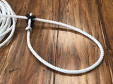 Soga Para Florear .70FT. ALL WHITE TRICK ROPING ROPE