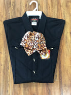 MOŇO DE CHARRO DE SEDA DE COLORS DE LEOPARDO GORGEOUS SILK LEOPARD CHARRO TIE , HerraduraDeOro - HerraduraDeOro