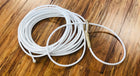 3 Strand Poly Ranch Rope With a leather Made Honda.  Soga Para Trabaja En Rancho