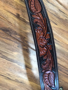 PECHOS PARA MONTURA. CHOCOLATE FLORAL BREASTCOLLAR , HerraduraDeOro - HerraduraDeOro