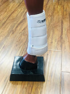 CANILERAS DE COLOR BLANCAS PARA CABALLOS DE NEOPRENE. SE CIERRA CON VELCRO , HerraduraDeOro - HerraduraDeOro