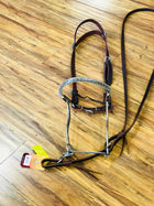 BOSA DE CADENA DE CABALLO. PLASTIC COVER NOSE - COMBO HACKAMORE.