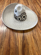 CHAPETAS PARA SOMBRERO CHARRO ESTILO ANTGUA *FREE SHIPPING*