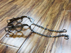 FRENO CHARRO DE ACERO CON COBRE. SWEET IRON CORRECTION MOUTH HORSE BIT