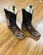 ANDERSON BEAN MENS CHOCOLATE BIG BASS BOOTS
