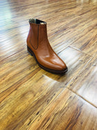 WHITE DIAMOND HORMA WELT PIEL NAPA BOTIN CHARRO - COLOR ; TABACO