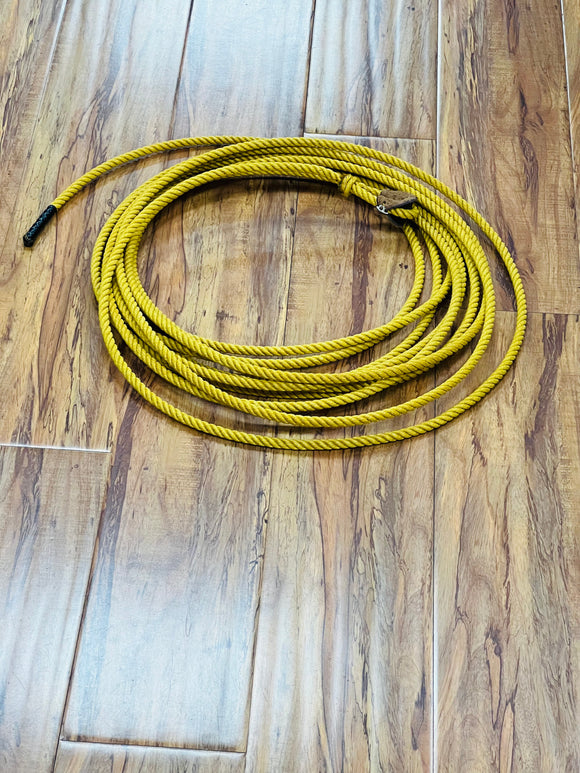 Soga Para Florear . 35FT. ALL WHITE TRICK ROPING ROPE