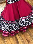 VESTIDO DE ESCARAMUZA DE NINA. ESCARAMUZA DRESS 3-4 YEAR OLD , HerraduraDeOro - HerraduraDeOro