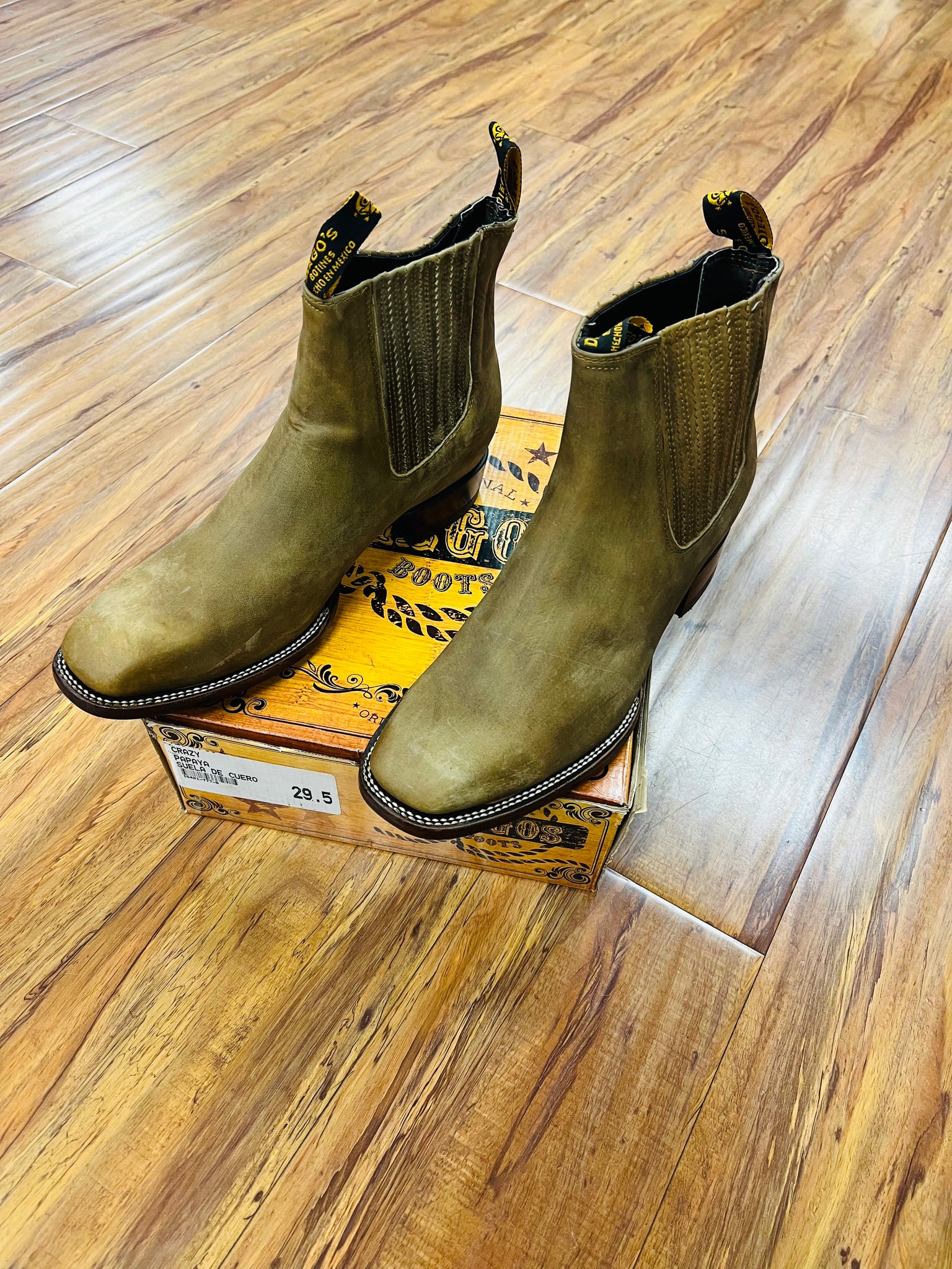 Botines 2025 square toe