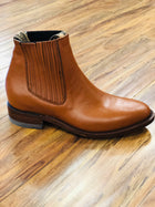 WHITE DIAMOND HORMA WELT PIEL NAPA BOTIN CHARRO - COLOR ; TABACO