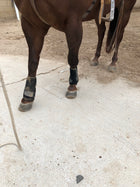 CANILLERAS NEGRAS TOUGH -1 MEDIANAS. TOUGH - 1 EXTREME VENTED SPORT BOOTS MEDIUMS , HerraduraDeOro - HerraduraDeOro