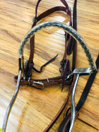BOSA DE CADENA DE CABALLO. PLASTIC COVER NOSE - COMBO HACKAMORE.