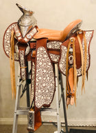 MONTURA CHARRA CON PITA FINA. CON HERREJE COMPLETE DE ACERO INOXIDABLE. Y FUESTE DE ACERO INOXIDABLE