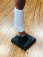 CANILERAS DE COLOR BLANCAS PARA CABALLOS DE NEOPRENE. SE CIERRA CON VELCRO , HerraduraDeOro - HerraduraDeOro