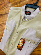 CAMISA CHARRA CON  CUELLO TRADICIONAL *FREE SHIPPING*