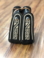 ESTRIBOS CHARROS CON PITA. CHARRO STIRRUPS WITH PITA WORK , HerraduraDeOro - HerraduraDeOro