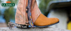 New Botine De  La Barca De Gamuza Color Camel.  La Barca Men's Suede Botin Charro Color Camel