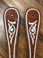 CORRENONES DE PITA CHARROS. PITA CHARRO SPUR STRAPS , HerraduraDeOro - HerraduraDeOro