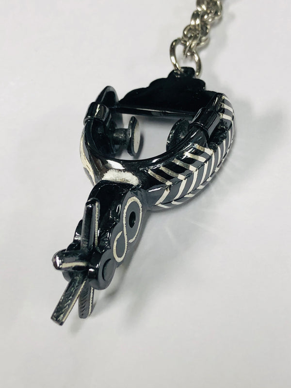 SLIVER SPUR KEYCHINS. LLAVERO DE ESPUELAS DE PLATA , HerraduraDeOro - HerraduraDeOro