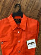 CAMISOLOA CHARRA COLOR ZANAHORIA DE NIŇO.CARROT COLOR KIDS CHARRO SHIRT