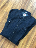 CAMISA VAQUERA LEVIS AZUL. LEVIS BARSTOW WESTERN SHIRT. , HerraduraDeOro - HerraduraDeOro