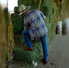Botines Charros Para Hombre Color Miel