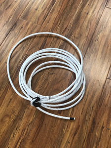 Soga Para Florear .45FT.  ALL WHITE TRICK ROPING ROPE.