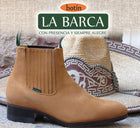New Botine De  La Barca De Gamuza Color Camel.  La Barca Men's Suede Botin Charro Color Camel