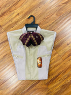 CAMISA CHARRA CON  CUELLO TRADICIONAL *FREE SHIPPING*